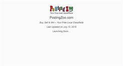 Desktop Screenshot of postingzoo.com